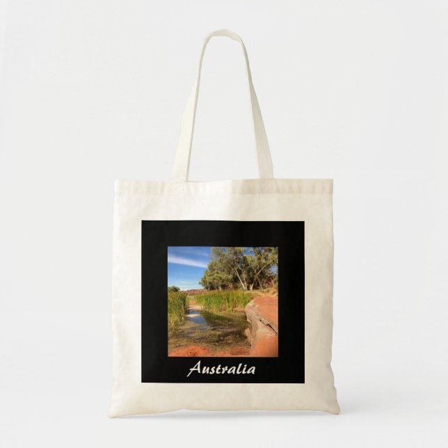 Bolsa Tote Sacola australiana da foto do interior (Frente)