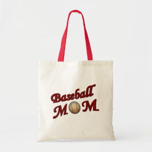 Bolsa Tote Sacola bonito da mamã do basebol