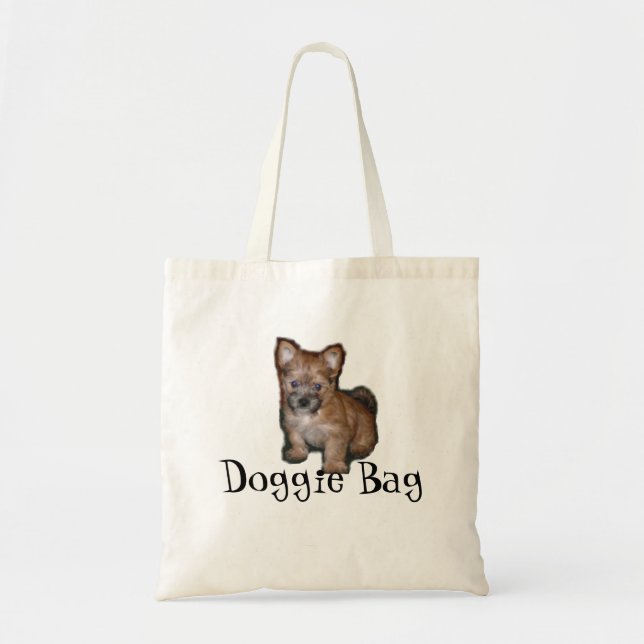 Bolsa Tote Sacola bonito - saco de cachorrinho (Frente)