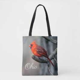 Bolsa Tote Sacola cardinal de Ohio