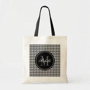 Bolsa Tote Sacola chique elegante do monograma do teste