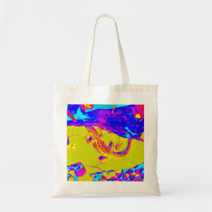 Bolsa Tote sacola colorida do lagarto