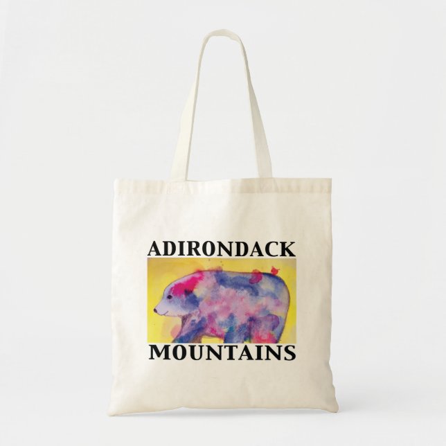 Bolsa Tote Sacola da arte de ADIRONDACK (Frente)