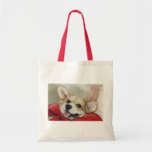 Bolsa Tote Sacola da arte do Corgi de Galês do Pembroke e do