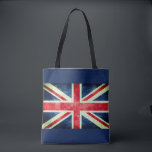 Bolsa Tote Sacola da bandeira de Union Jack do vintage<br><div class="desc">Leve seu material no estilo com a sacola da bandeira de Union Jack do vintage. A bandeira de Grâ Bretanha, conhecida geralmente como Union Jack ou a bandeira de união, é uma bandeira marítima de Grâ Bretanha que foi usada desde 1606 até 1801. Excelente para comprar, escola, ou apenas para...</div>