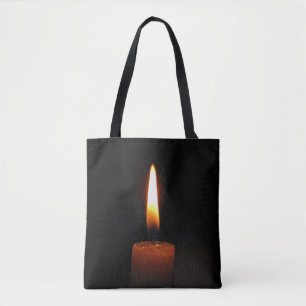 Bolsa Tote Sacola da chama de vela