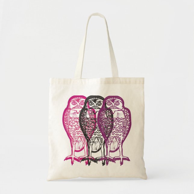 Bolsa Tote Sacola da coruja (Frente)