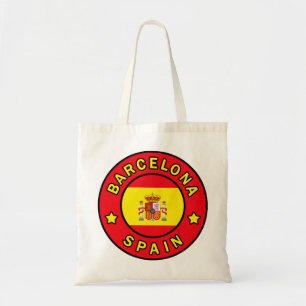 Bolsa Tote Sacola da espanha de Barcelona
