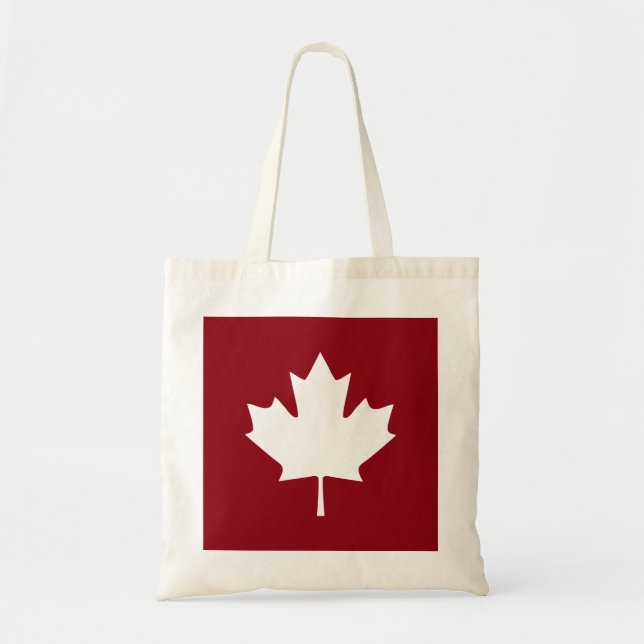 Bolsa Tote Sacola da folha de bordo de Canadá (Frente)
