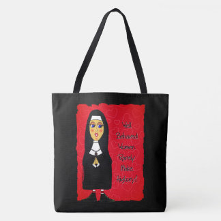 Bolsa Tote Sacola da freira - mulheres bem comportadas…