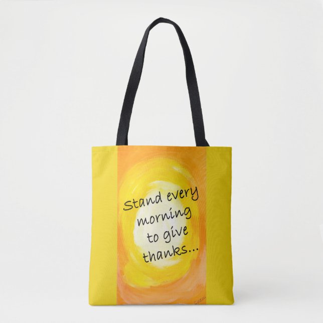 Bolsa Tote Sacola da gratitude (Frente)