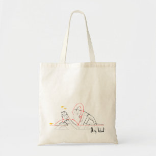 Bolsa Tote Sacola da ilha da encolho de ombros
