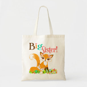Bolsa Tote Sacola da irmã mais velha de Lil Foxies