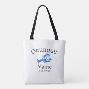 Bolsa Tote Sacola da lagosta de Ogunquit Maine