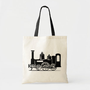 Bolsa Tote Sacola da locomotiva de vapor