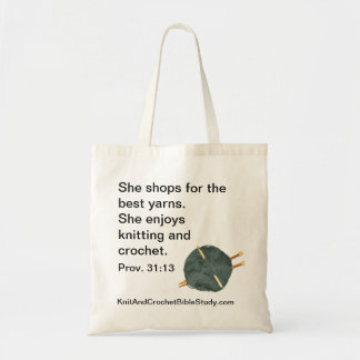 Bolsa Tote Sacola da malha e do Crochet