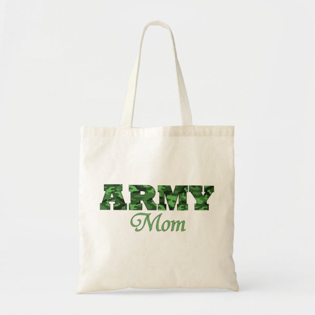 Bolsa Tote Sacola da mamã do exército (Frente)