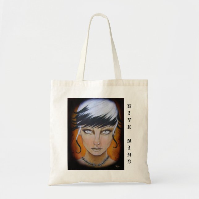 Bolsa Tote Sacola da mente da colmeia (Frente)