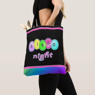 Bolsa Tote Sacola da noite do Bingo