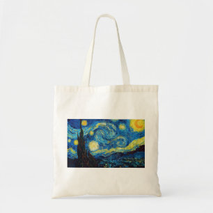 Bolsa Tote Sacola da noite estrelado de Van Gogh