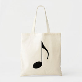Bolsa Tote Sacola da nota da música
