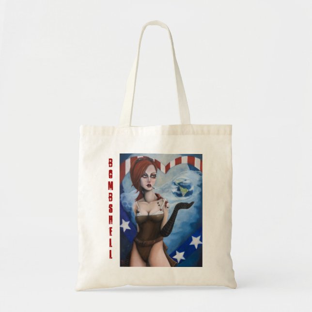 Bolsa Tote Sacola da notícia bombástica (Frente)