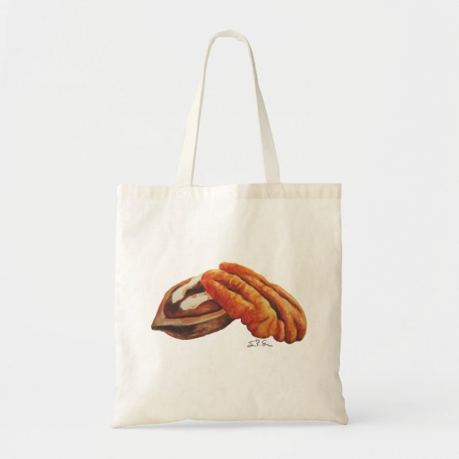 Bolsa Tote Sacola da noz-pecã (Frente)