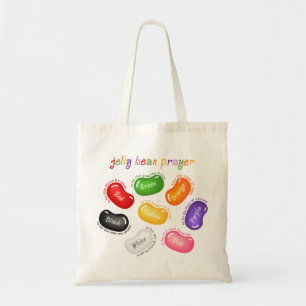 Bolsa Tote Sacola da oração do feijão de geléia