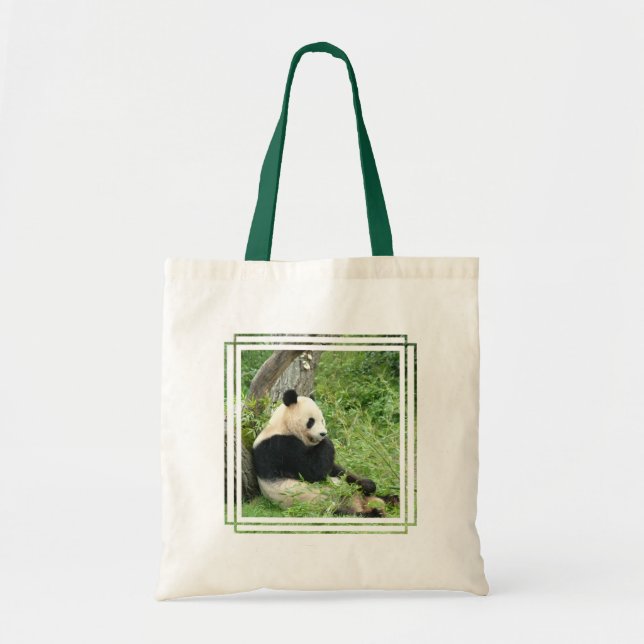 Bolsa Tote Sacola da panda (Frente)