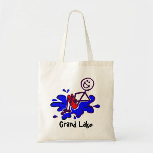 Bolsa Tote Sacola da praia do amante do lago