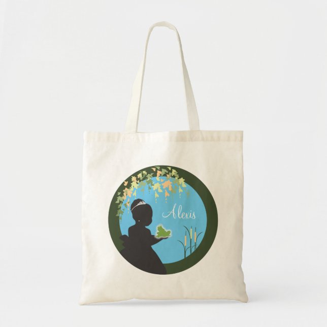 Bolsa Tote Sacola da princesa e do sapo (Frente)