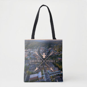 Bolsa Tote Sacola da série 01 de Saratoga Springs