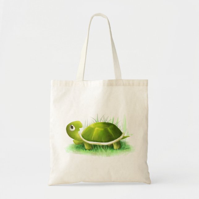 Bolsa Tote Sacola da tartaruga (Frente)
