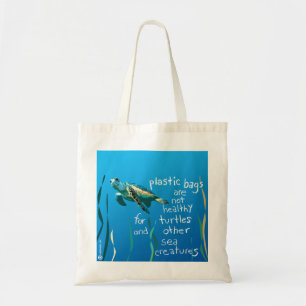 Bolsa Tote Sacola da tartaruga