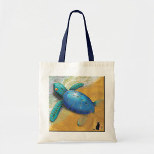 Bolsa Tote Sacola da tartaruga de mar