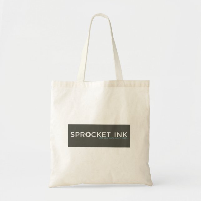 Bolsa Tote Sacola da tinta da roda dentada (Frente)