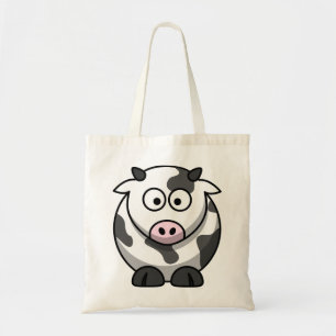 Bolsa Tote Sacola da vaca dos desenhos animados