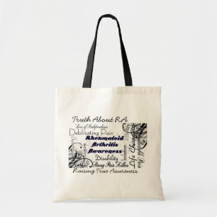 Bolsa Tote Sacola da verdade da consciência da artrite