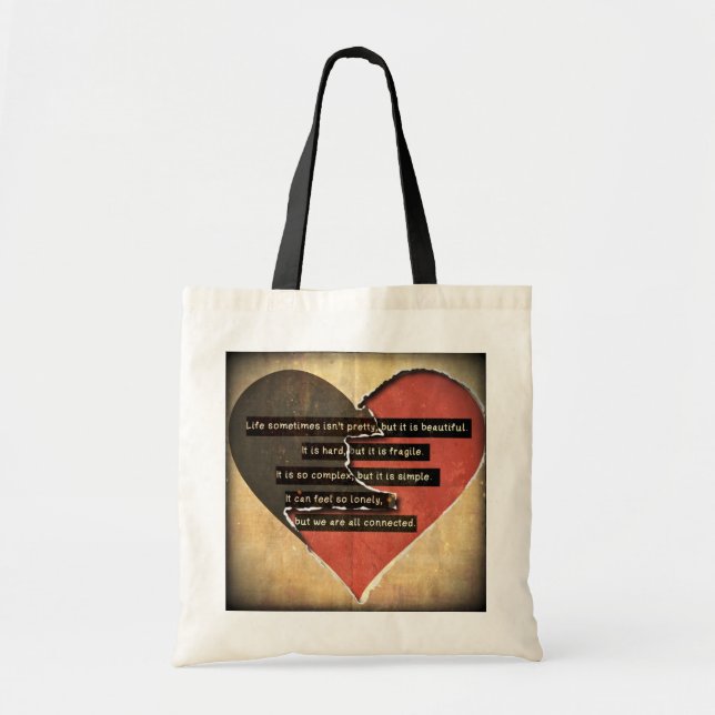 Bolsa Tote Sacola da vida (Frente)