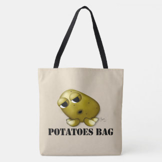 Bolsa Tote Sacola das batatas do divertimento