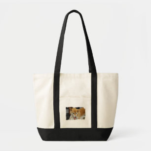 Bolsa Tote Sacola das canvas do cão de Shiba Inu