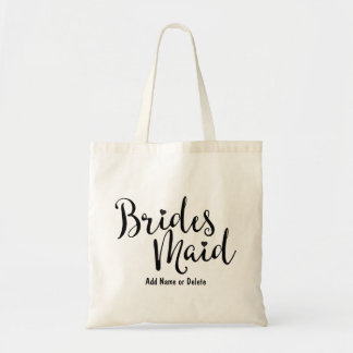Bolsa Tote Sacola das canvas do orçamento do casamento da