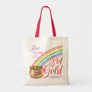Bolsa Tote Sacola das meninas do arco-íris