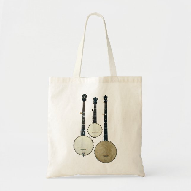 Bolsa Tote Sacola de 3 banjos (Frente)