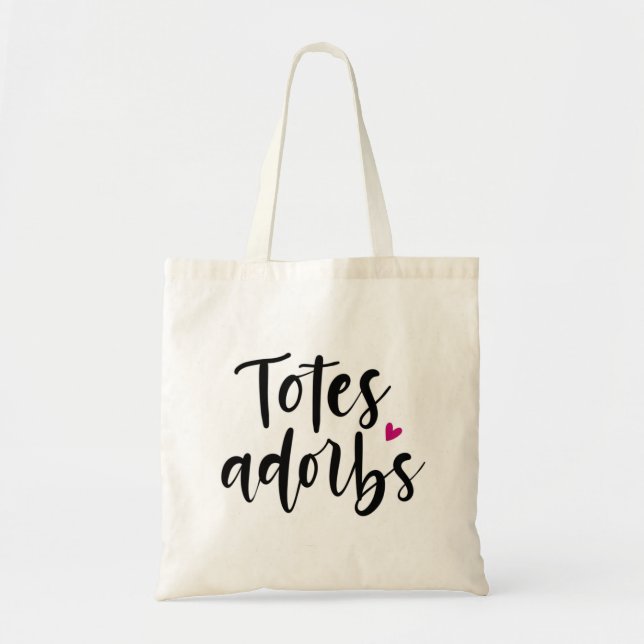 Bolsa Tote Sacola de Adorbs dos bolsas (Frente)