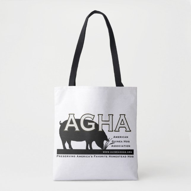 Bolsa Tote Sacola de AGHA com logotipo novo (Frente)