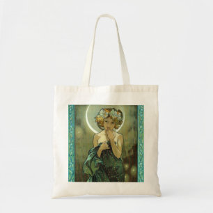 Bolsa Tote Sacola de Alphonse Mucha Clair De Lune