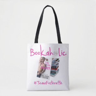 Bolsa Tote Sacola de Bookaholic do #TeamFosterette