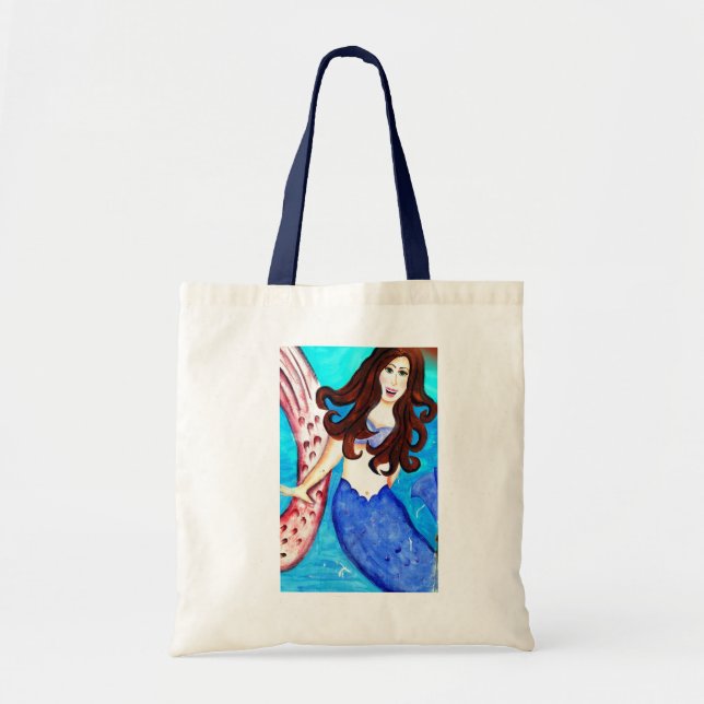 Bolsa Tote sacola de brunette sermaid (Frente)