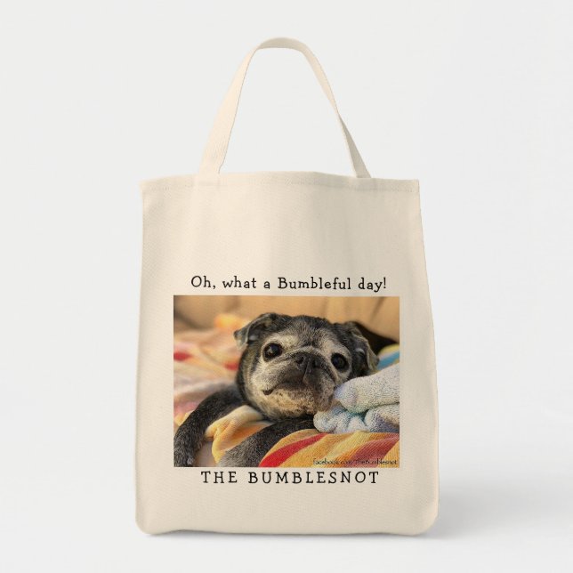 Bolsa Tote Sacola de Bumblesnot: Oh, que dia de Bumbleful! (Frente)
